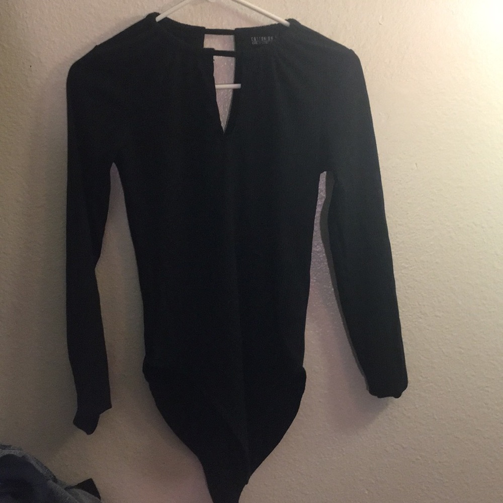 Black bodysuit